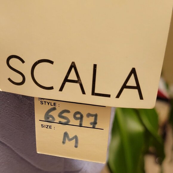 Scala Light Blue Embellished Prom Dress - Picture 3 of 7